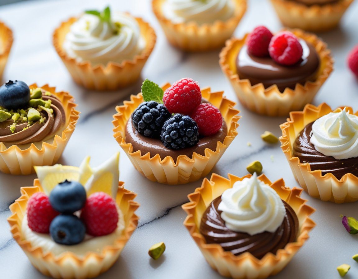 Phyllo shells dessert recipes no bake