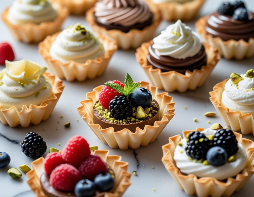 Phyllo shells dessert recipes no bake