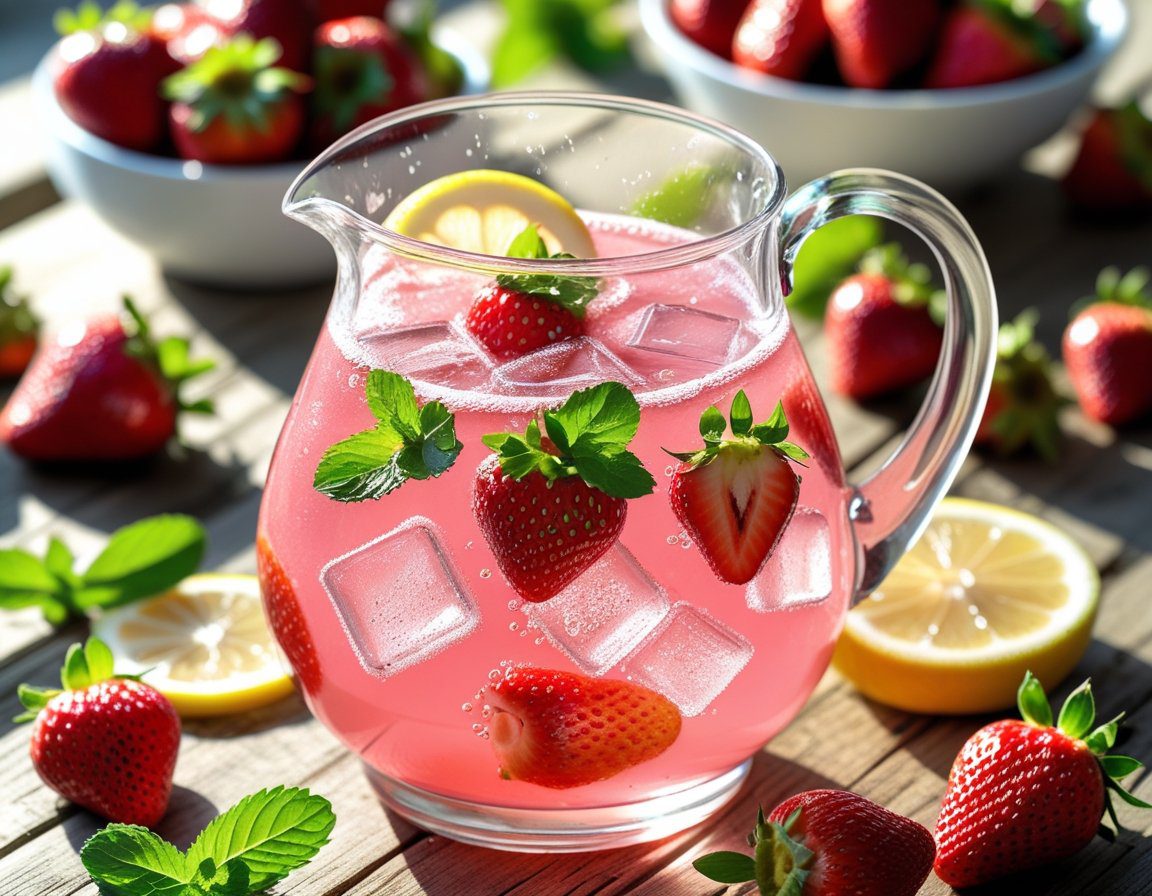 strawberry punch mocktail recipe