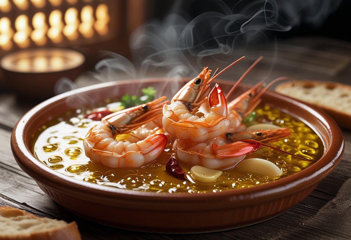 Gambas Pil Pil Prawn Tapas Dish Recipe Authentic