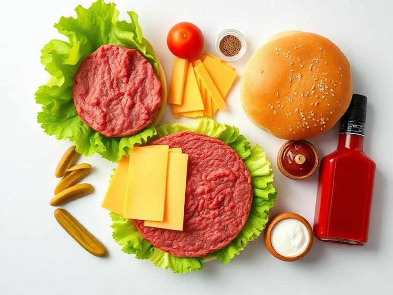 five guys burger patty ingredients