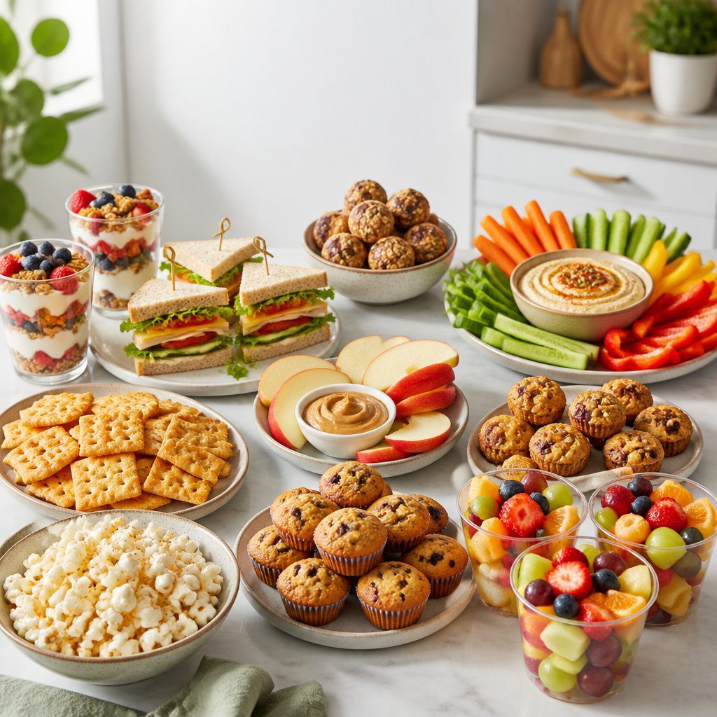 best homemade school snacks